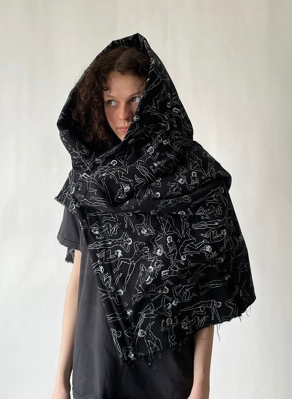 NUDE SCARF