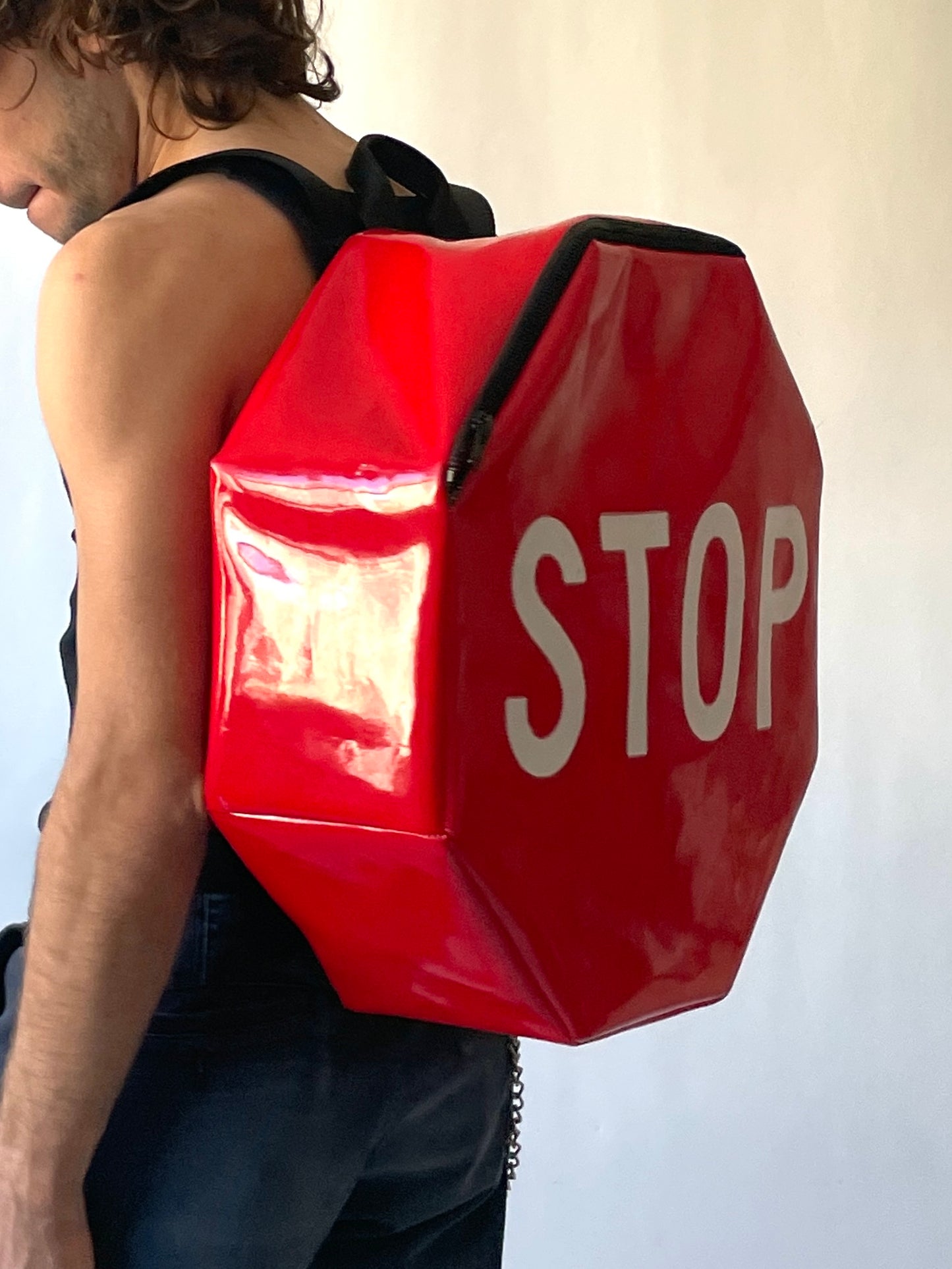 STOP SIGN BACKPACK