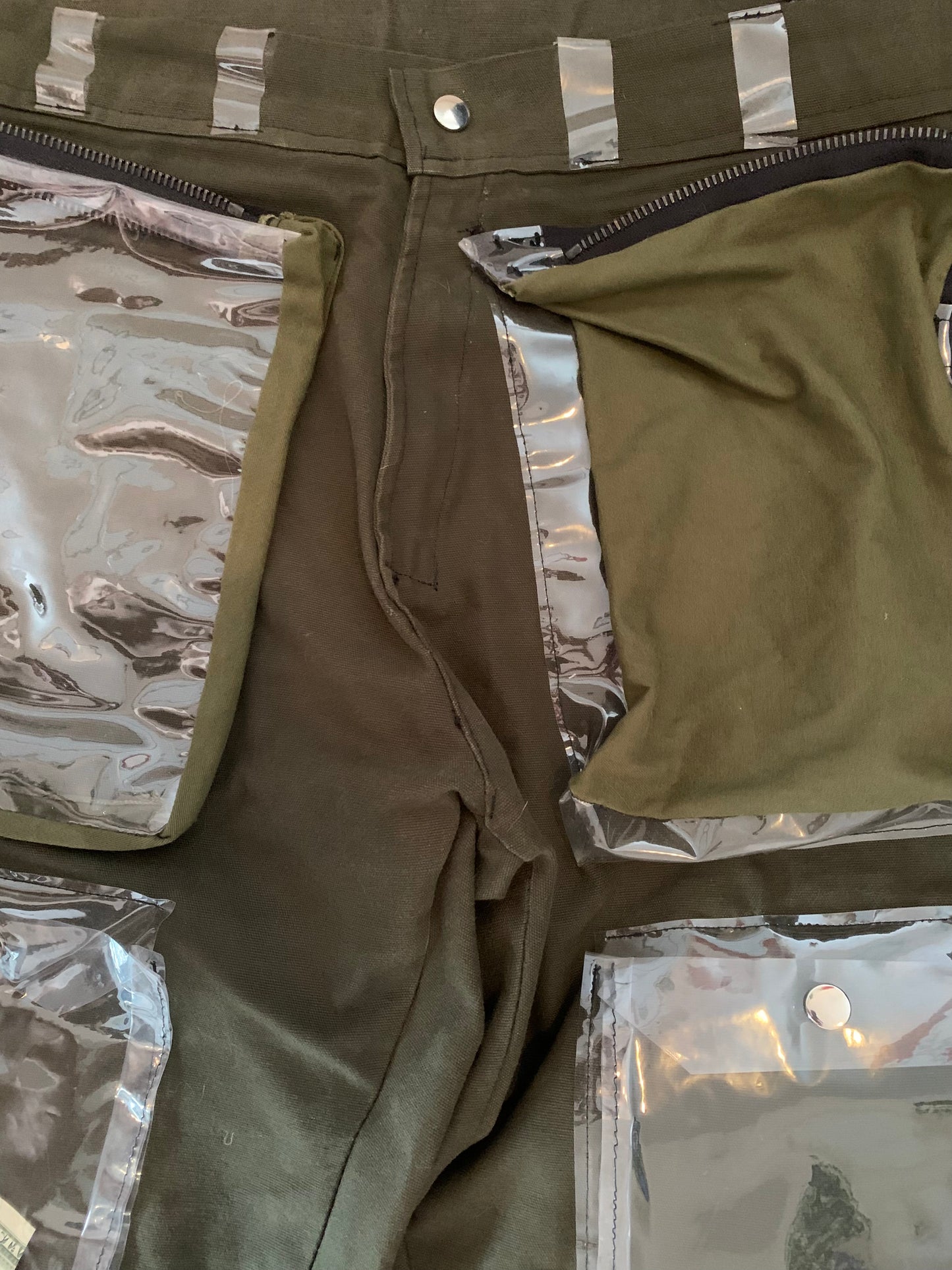 CLEAR POCKET CARGOS v.1