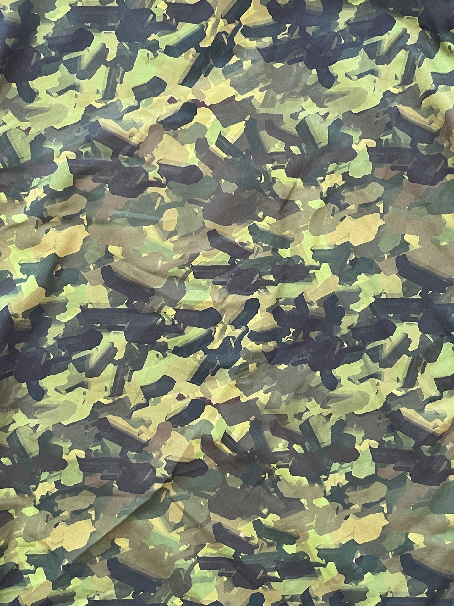 CAMO-RA BUTTON-UP