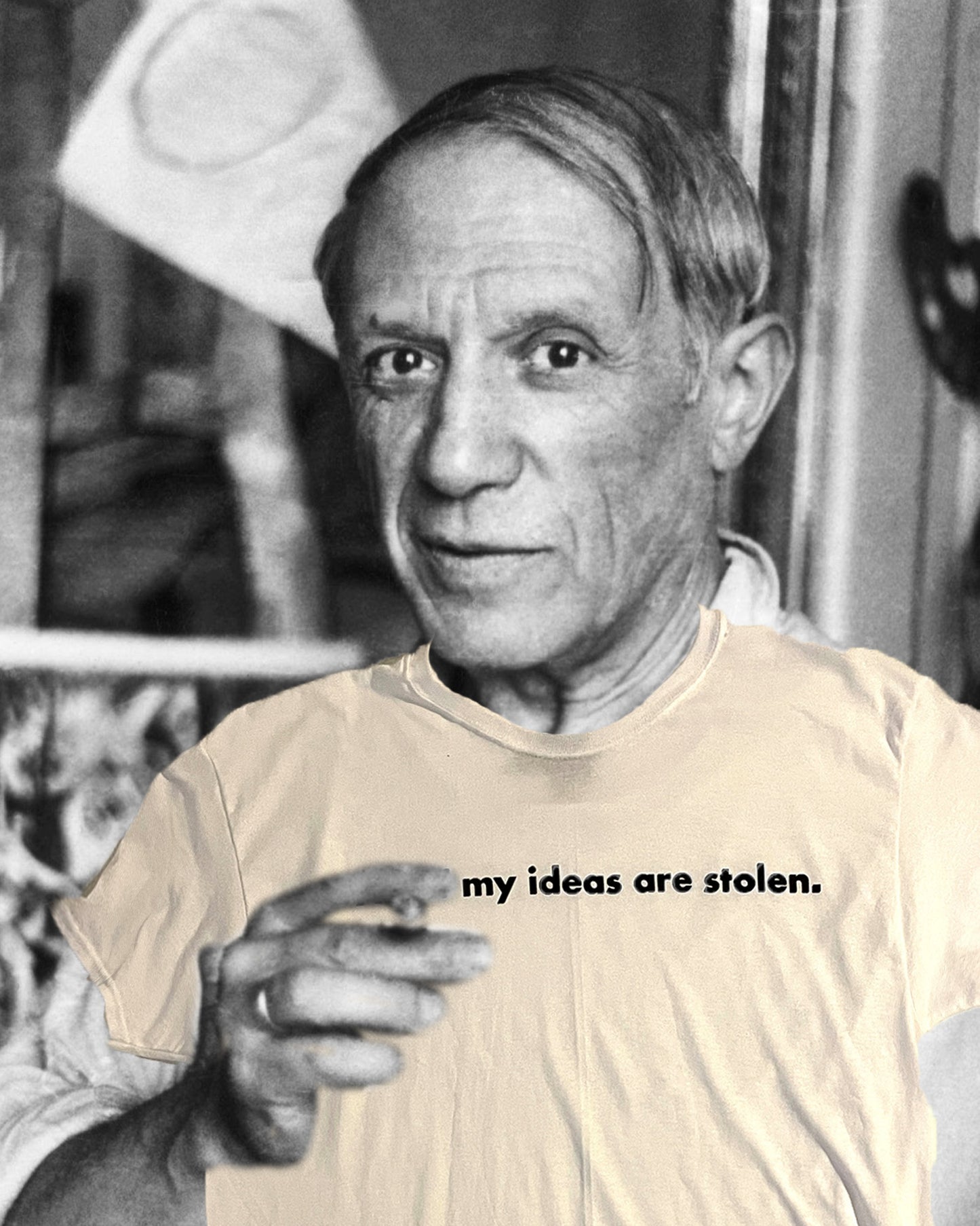 All of my ideas are stolen.