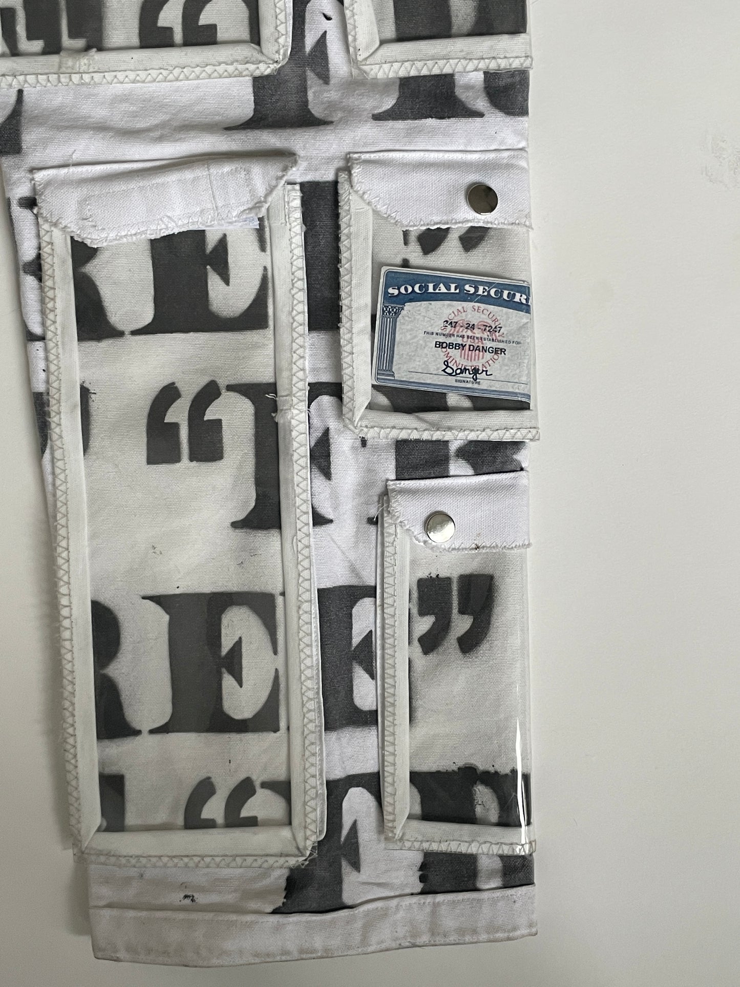 CLEAR POCKET CARGOS v.2