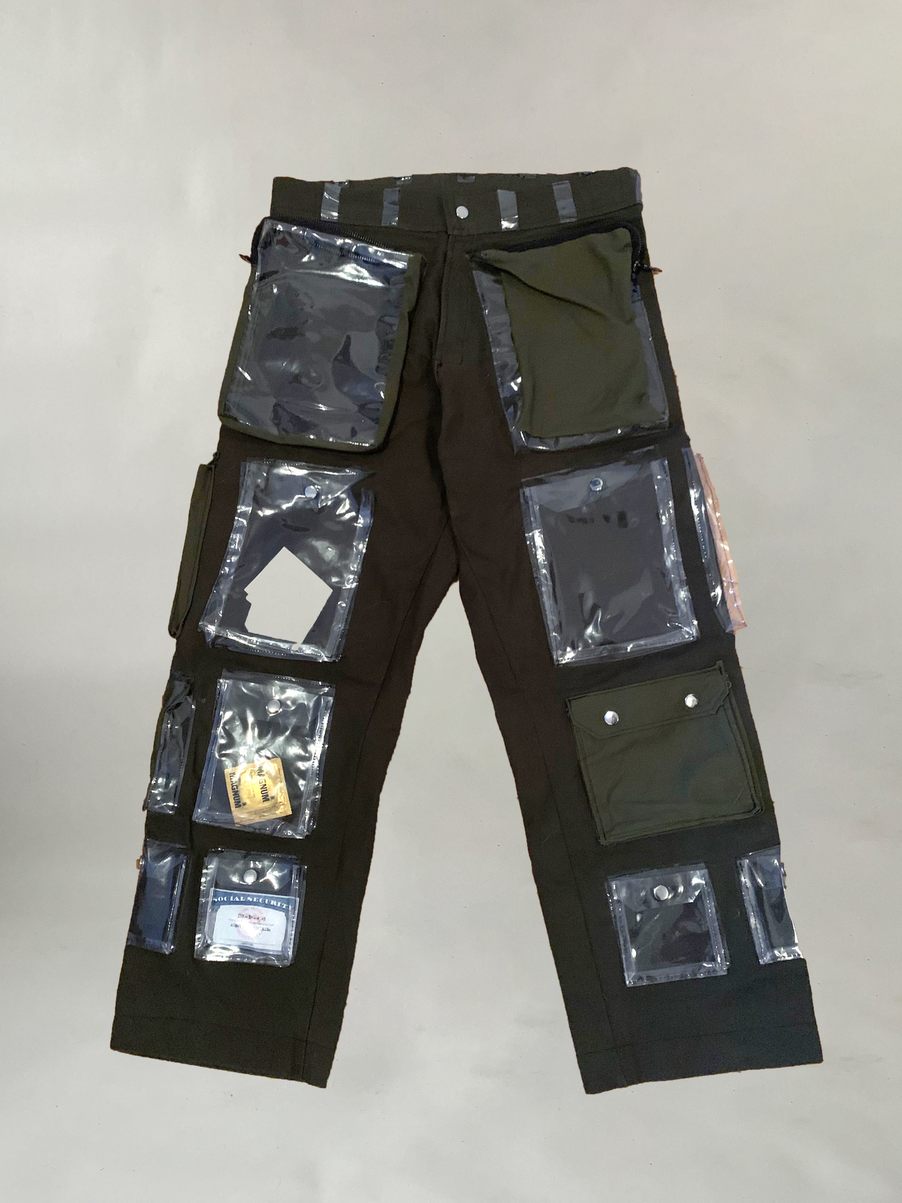 CLEAR POCKET CARGOS v.1