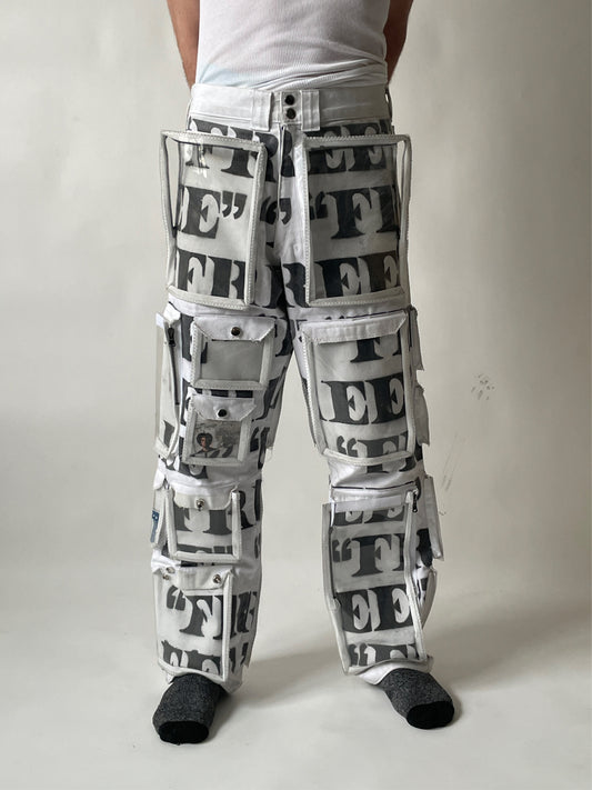 CLEAR POCKET CARGOS v.2